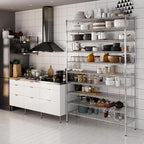 Regal Altair 18" Deep x 54" Wide x 86" Height Wire Shelving Kit | 10-Tier | NSF Commercial Storage Rack Unit