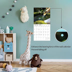 2026 Wall Calendar,Calendar 2026, November 2025 - December 2026, Wall Calendar Zen, 12" x 24" Opened,Full Page Months Thick & Sturdy Paper for Calendar Organizing & Planning