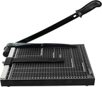 TEXALAN Precision Paper Cutter for A4/B5/A5/B6/B7, 10x13 inches, 70GSM Capacity, Metal Base Black