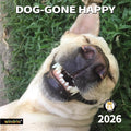 2026 Wall Calendar,Calendar 2026, November 2025 - December 2026, Wall Calendar Happy Dog, 12" x 24" Opened,Full Page Months Thick & Sturdy Paper for Gift Perfect Calendar Organizing & Planning