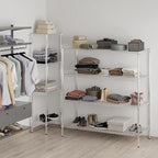 Regal Altair 24" Deep x 60" Wide x 64" Height Wire Shelving Kit | 4-Tier | NSF Commercial Storage Rack Unit