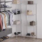 Regal Altair 18" Deep x 24" Wide x 74" Height Wire Shelving Kit | 4-Tier | NSF Commercial Storage Rack Unit