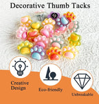 30 pcs Cat Paw Push Pins, Cute Animal Decorative Thumbtacks,Cartoon Drawing Pins for Cork Board,Photo Wall,Memo Paper,Menu Maps,Home and Office Decor,Class or Cubicle Decor