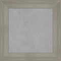 Amanti Art Grey Framed Magnetic Board 16x16 X-Small Vision Board for use with Magnets, 100% Metal Sheet to Display Items as Office Decor or for Home Organization in mudroom, Kitchen or Kids Room