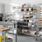 Regal Altair 18" Deep x 42" Wide x 74" Height Wire Shelving Kit | 8-Tier | NSF Commercial Storage Rack Unit