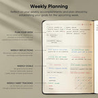 Dated, 2026 Planner, 5.8” x 8.3” - The #1 Productivity Planner to Achieve Your 2026 Goals - Planner 2026-2027 by PRODUCTIVITY STORE (A5, BLACK)