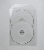 100 Clear CPP Movie Plastic Sleeves + 2 Disc Non-Woven Sleeves by StarTechDeals