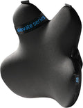 Everlasting Comfort Lumbar Support Pillow for Office Chair - Memory Foam Back Cushion for Car Seat - Promotes Better Posture, Back Pain Relief - Ideal Gaming and Desk Chairs Work and Home Essentials