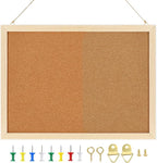 Cork Board,FEBSNOW Cork Board Bulletin Board,14.6 X 11 inches Vision Board,Bulletin Board for Office,Wall Mounted Pin Board for Office Home and School,14.6x11Inches