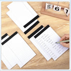 Thboxes 6 Pack Legal Pad 5x8, 180 Sheets Small Note Pad College Ruled Writing Pad Perforated Notepad for School, Office, To-Do Lists Grocery List Shopping List, 30 Sheets White