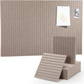 Large Felt Bulletin Board 48" x 36" WITH PUSH PINS & Wall Safe Adhesive Tabs – Modern Large Cork Board for walls in Home or Office, Versatile Felt Board Layout, Cork board, vision board, dream board