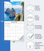 2026 Italy Monthly Wall Calendar | Travel Calendar 2025-2026