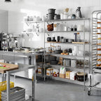 Regal Altair 14" Deep x 54" Wide x 74" Height Wire Shelving Kit | 6-Tier | NSF Commercial Storage Rack Unit