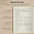 Dated, 2026 Planner, 8.5" x 11" - The #1 Productivity Planner to Achieve Your 2026 Goals - Planner 2026-2027 by PRODUCTIVITY STORE (A4, GREY)