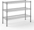 Regal Altair 14" Deep x 36" Wide x 27" Height Wire Shelving Kit | 3-Tier | NSF Commercial Storage Rack Unit