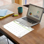 Desk Calendar 2026-2027 with Desk Mat – 17" x 12" Large Desk Pad Calendar Runs from January 2026 to June 2027, Office Supplies Desktop Monthly Calendar for Home & Office
