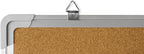 Cork Board Set - Bulletin Corkboard 24 x 24 inch Framed with 10 Thumb Tacks - Wall Hanging Message Memo Pin Tackboard Organizer for Home, Office, Desk and Cubicle (Cork 24x24)