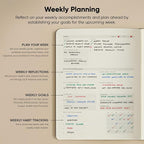 Undated, 2026 Planner, 8.5" x 11" - The #1 Productivity Planner to Achieve Your 2026 Goals - Planner 2026-2027 by PRODUCTIVITY STORE (A4, GREY)