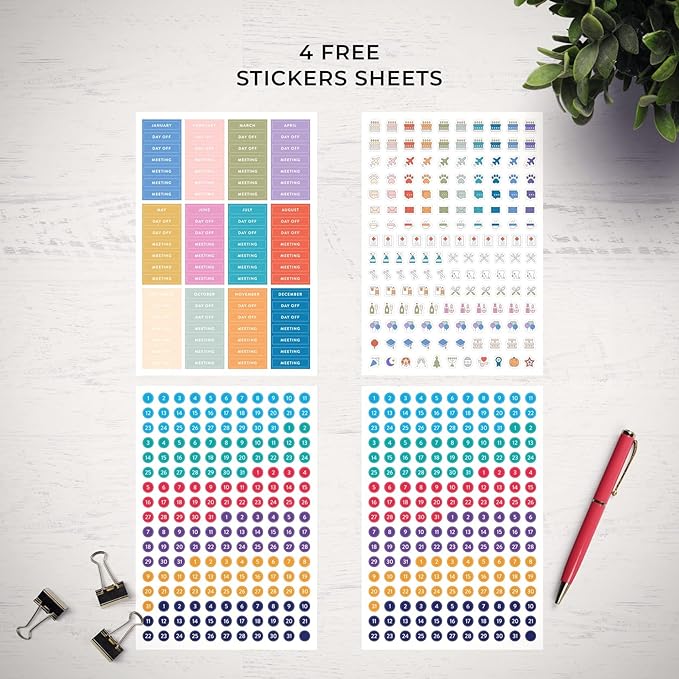 Smart Planner Pro – Large 11 x 8.5 inches (A4) – Undated Agenda Daily Planner – Tested & Proven to Achieve Goals & Increase Productivity, Time Management & Happiness with Weekly, Monthly, Gratitude Sections, Back Pocket (Lavender)