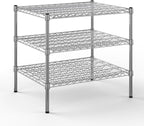 Regal Altair 24" Deep x 30" Wide x 27" Height Wire Shelving Kit | 3-Tier | NSF Commercial Storage Rack Unit
