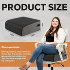 BALAPET Extra Thick Seat Cushion, Memory Foam Office Chair Booster Cushion to Raise Seat Height for Back & Tailbone Pain Relief, Tush Cushion Car Seat Cushions for Short/Overweight People(18x16x6in)
