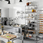Regal Altair 14" Deep x 30" Wide x 96" Height Wire Shelving Kit | 10-Tier | NSF Commercial Storage Rack Unit