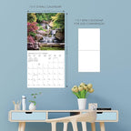 Graphique 2026 In the Garden Wall Calendar | 12” x 12” | Thick Paper | Home & Office Organizer | Large Monthly Grid | 3 Languages & Marked Holidays | 4 Month Preview Page for 2027