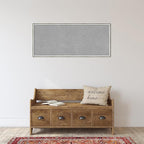 Amanti Art Silver Framed Magnetic Board 21x49 Oversize Vision Board for use with Magnets, 100% Metal Sheet to Display Items as Office Decor or for Home Organization in mudroom, Kitchen or Kids Room