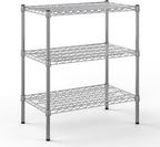 Regal Altair 18" Deep x 30" Wide x 34" Height Wire Shelving Kit | 3-Tier | NSF Commercial Storage Rack Unit