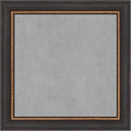 Amanti Art Black Framed Magnetic Board 15x15 X-Small Vision Board for use with Magnets, 100% Metal Sheet to Display Items as Office Decor or for Home Organization in mudroom, Kitchen or Kids Room