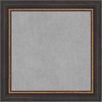 Amanti Art Black Framed Magnetic Board 15x15 X-Small Vision Board for use with Magnets, 100% Metal Sheet to Display Items as Office Decor or for Home Organization in mudroom, Kitchen or Kids Room