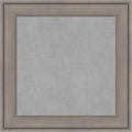 Amanti Art Grey Framed Magnetic Board 15x15 X-Small Vision Board for use with Magnets, 100% Metal Sheet to Display Items as Office Decor or for Home Organization in mudroom, Kitchen or Kids Room