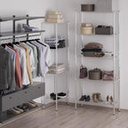 Regal Altair 14" Deep x 36" Wide x 86" Height Wire Shelving Kit | 5-Tier | NSF Commercial Storage Rack Unit
