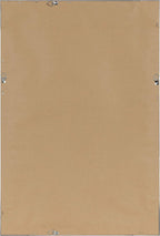 DesignOvation Beatrice Framed Magnetic Dry Erase Board, 18x27, Walnut Brown