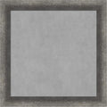 Amanti Art Grey Framed Magnetic Board 14x14 X-Small Vision Board for use with Magnets, 100% Metal Sheet to Display Items as Office Decor or for Home Organization in mudroom, Kitchen or Kids Room