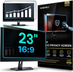 Acrylic 23 Inch Computer Privacy Screen Filter for Widescreen Computer Monitors - 20.6" x 12" (524 x 306mm) - Monitor Frame Hanging Type