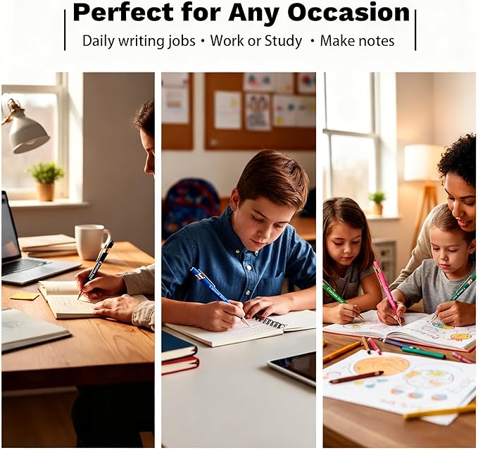 CRME Bulk Custom Pens Personalized Customized Engraved Writing Pen with Name Logo Soft Grip Ball Point Pen for Men Women Smooth Writing Black Ink for Business School Office Supplies Dark Green Pens