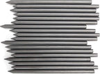 June Gold 18 Pieces, 5.6 mm 2B Lead Refills, 120 mm Length, Extreme Bold Thickness, Break Resistant Lead/Graphite