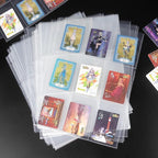 36 Pack 9 Pocket Page Protector, Holds 324 Cards, Trading Card Sleeves Page Clear Sheet Protector Pages for 3 Ring Binder, Card Sheets for Standard Size Cards