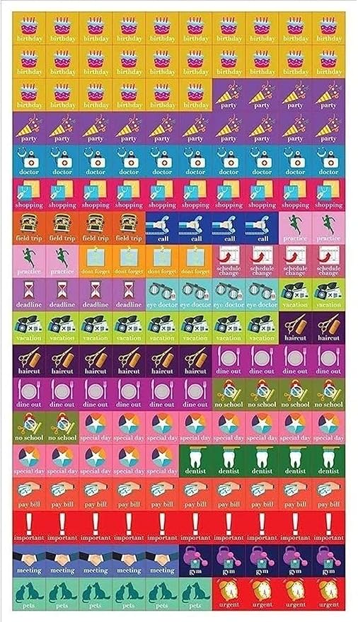 The Gifted Stationery 2026 Square Wall Calendar, New Zealand, 16-Month Images of New Zealand Theme Hanging Calendar with 180 Reminder Stickers, Month Planner for Creative Spaces, 12x12 In