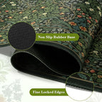 iCasso Big Mouse Pad, Desk Pad Mat, Full Desk Large Mousepad, Anti-Slip Smooth Surface XXL Computer Pad with Stitched Edges for Home Office Organizer (Green)
