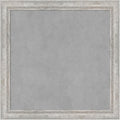 Amanti Art Silver Framed Magnetic Board 23x23 Medium Vision Board for use with Magnets, 100% Metal Sheet to Display Items as Office Decor or for Home Organization in mudroom, Kitchen or Kids Room