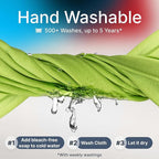 Koala Lens Cleaning Cloth | Japanese Microfiber | Glasses Cleaning Cloths | Eyeglass Lens Cleaner | Eyeglasses, Camera, VR/AR Headset, and Screen Cleaner | Black & Green (Pack of 6)