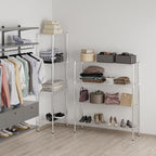 Regal Altair 14" Deep x 48" Wide x 54" Height Wire Shelving Kit | 4-Tier | NSF Commercial Storage Rack Unit