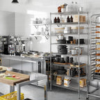 Regal Altair 21" Deep x 36" Wide x 86" Height Wire Shelving Kit | 8-Tier | NSF Commercial Storage Rack Unit