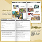 Clever Fox Planner – Undated Weekly & Monthly Planner for Productivity, Time Management & Goals – Organizer Journal – A5 (Amber Yellow)