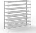 Regal Altair 24" Deep x 72" Wide x 74" Height Wire Shelving Kit | 8-Tier | NSF Commercial Storage Rack Unit