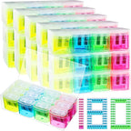 Teling 180 Pcs Manual Pencil Sharpeners Bulk Handheld Dual Holes Pencil Sharpeners for Kids Colorful Portable Compact Sharpener with Lid for Students School Class Home Office Supply
