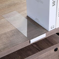 Containlol 15 Pieces Moveable Shelf Label Holders Clear Shelves Tags Moveable Library Markers Transparent Shelf Label Display Holder for Classroom Office Library Book Shelves(3.03 x 9.06 x 0.63 Inch)