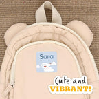 Large Name Labels for Kids (33) - Custom Stickers for Daycare and School Supplies - Durable, Waterproof Stickers for Water Bottles, Lunch Boxes, and More with Unique Designs - Airplane